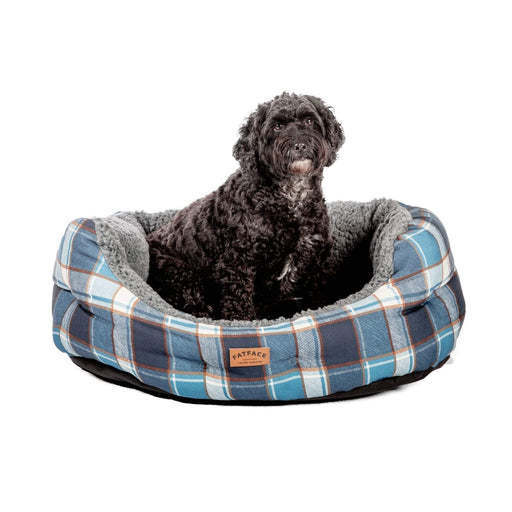 Danish Design Fat Face Fleece Check - Deluxe Slumber Bed Dog Beds & Bowls Danish Designs
