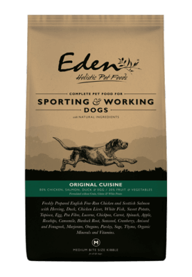 Eden Working Dog Original Cuisine 15kg Dog Food - Dry Eden