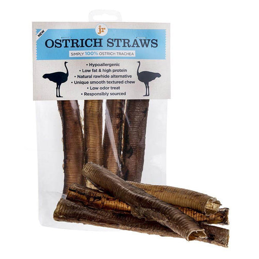 JR Ostrich Straws Dog Treats JR Pet Products