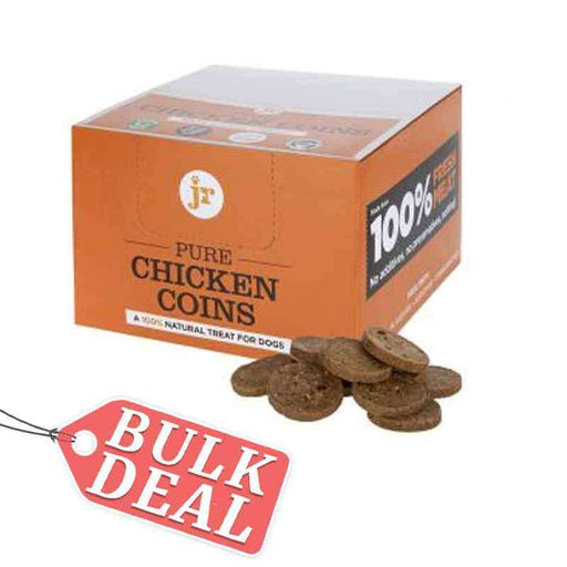 Jr Pure Chicken Coins Dog Treats JR Pet Products