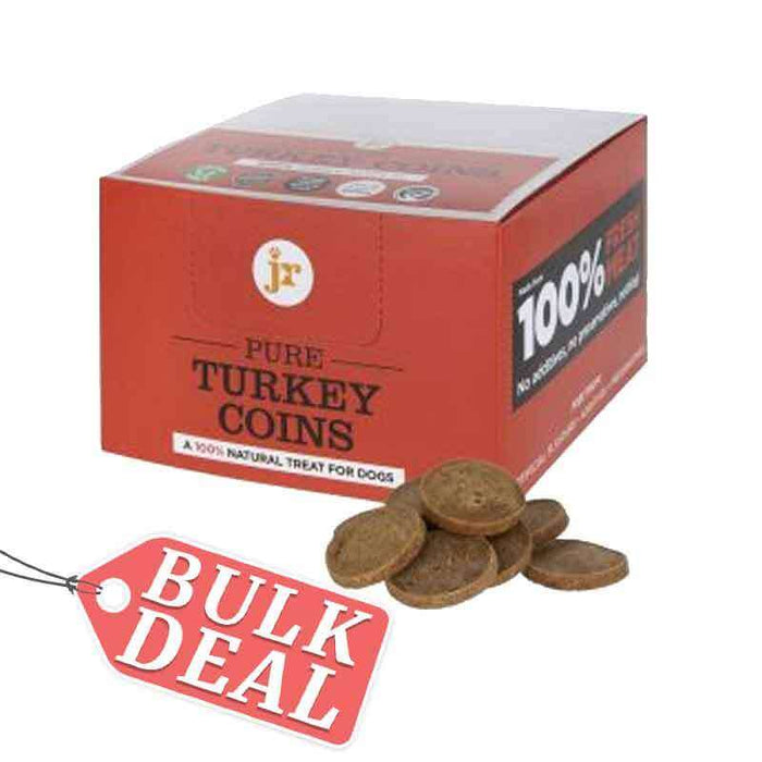 Jr Pure Turkey Coins Dog Treats JR Pet Products