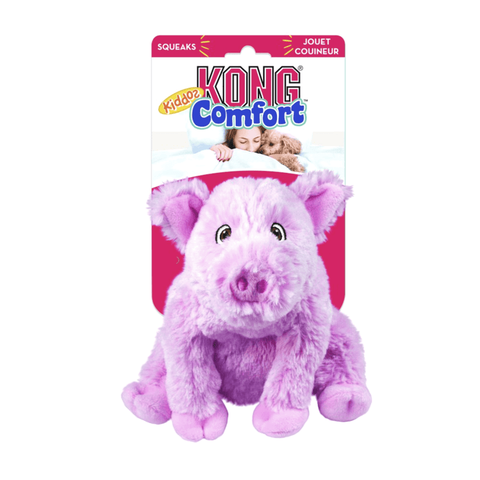 KONG Comfort Kiddos Pig Dog Toys KONG