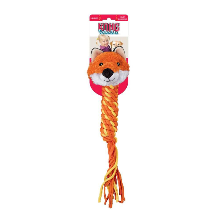 KONG Winder Fox Medium Dog Toys KONG