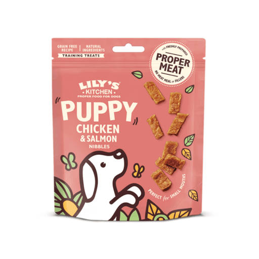 Lily's Kitchen Puppy Nibbles - Chicken & Salmon 70g Dog Treats Lily's Kitchen