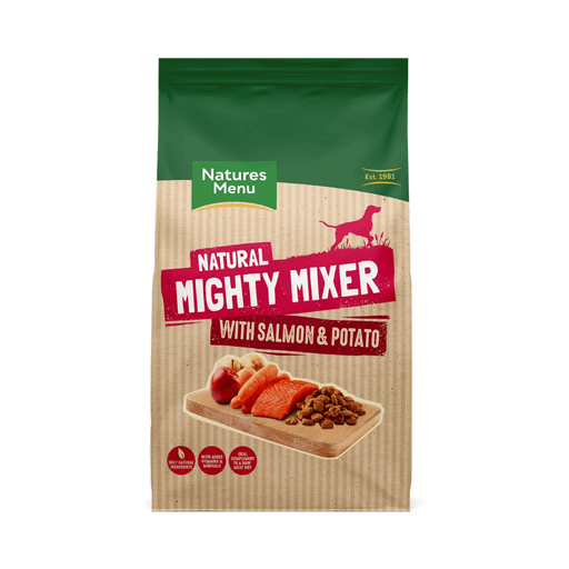 Natures Menu Mighty Mixer Biscuit Salmon Dog Supplements Natures Menu