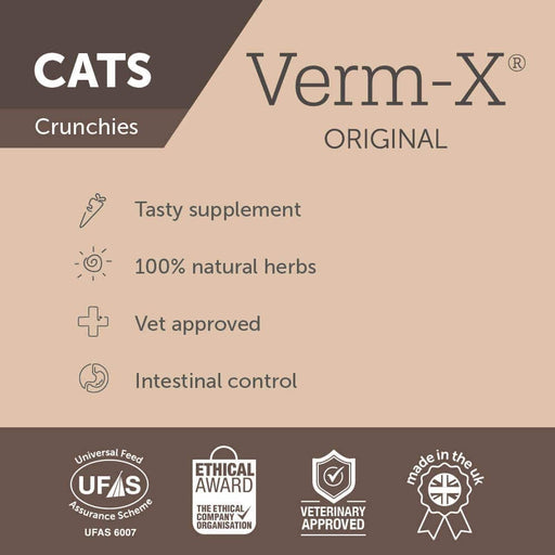 Verm-X Treats for Cats 60g Cat Treats Verm-X